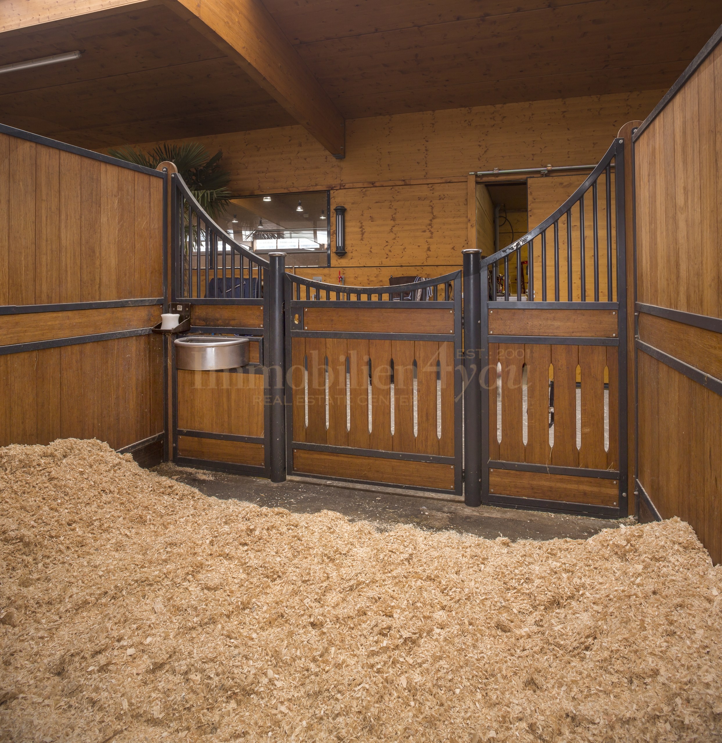 Stallungen — Box eingestreut
