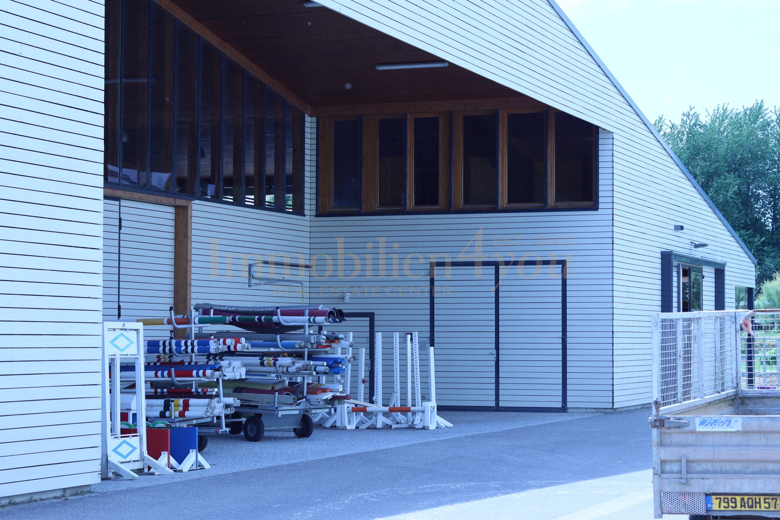 Technik und Lager — Hindernislager